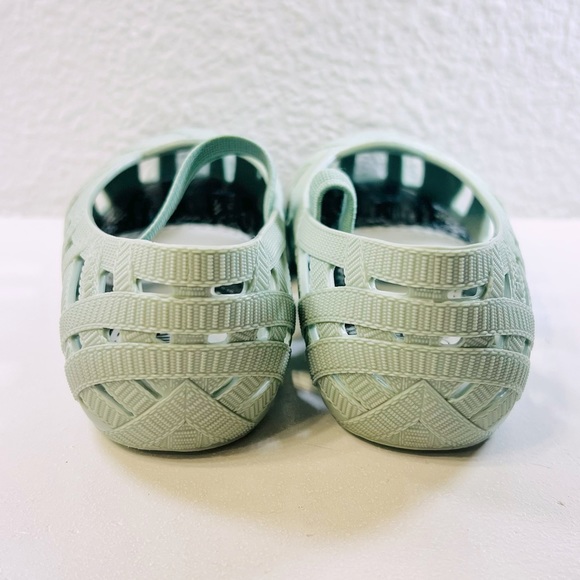 ♥️HP MINI MELISSA + Jason Wu Jean Mary Jane Flat Sz 6 Baby Green Jellies NWOT - Picture 7 of 10